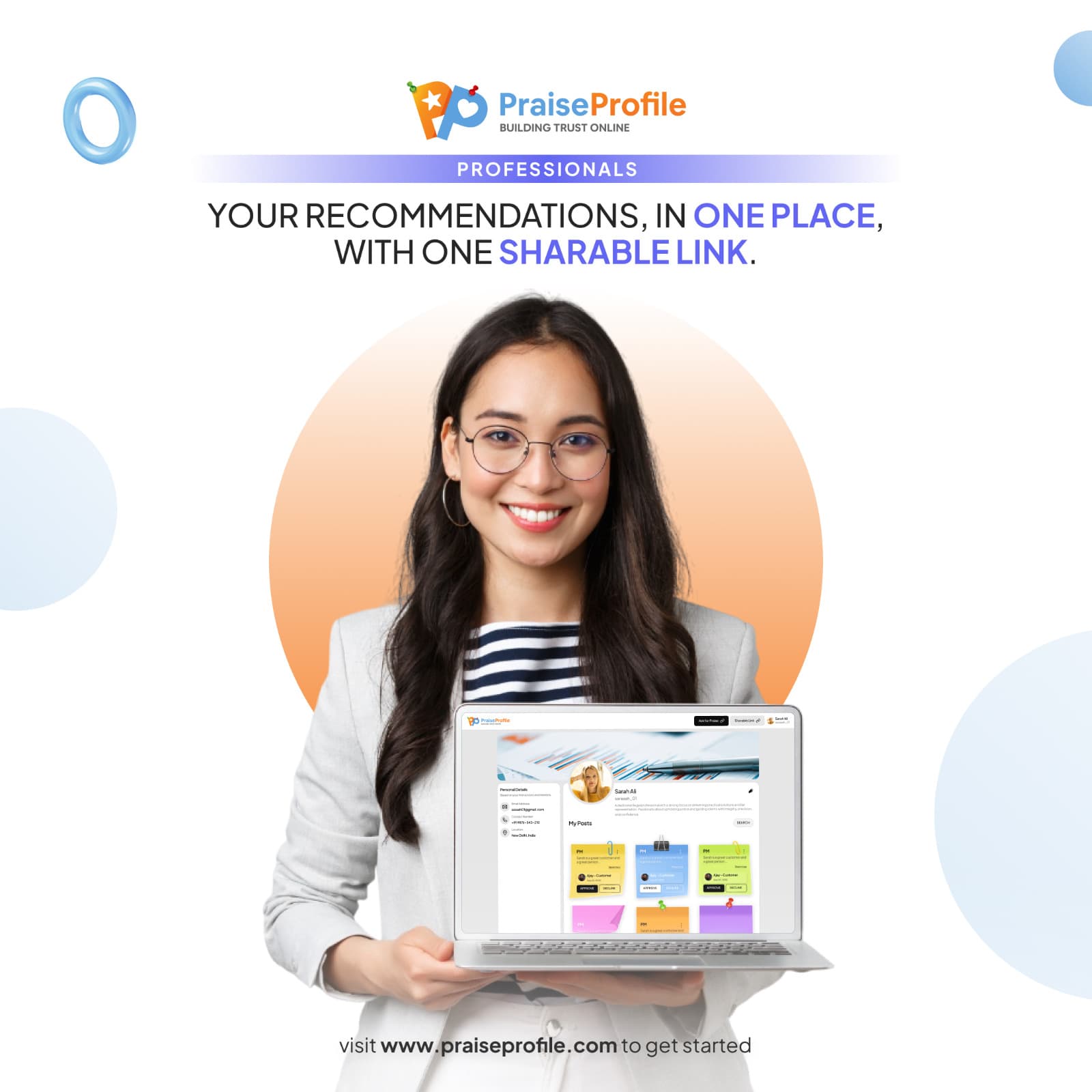 Professional Testimonials - PraiseProfile